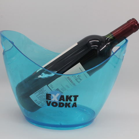 acrylic wine bucket