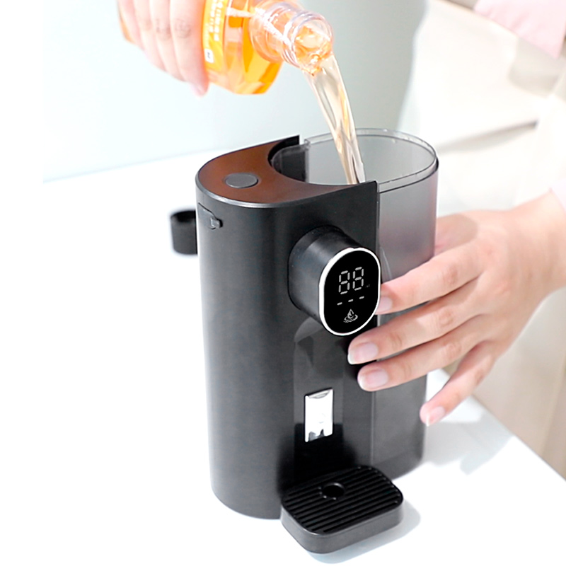 China Automatic Mouthwash Dispenser With Magnetic Cup China Automatic Mouthwash Dispenser With Magnetic Cup