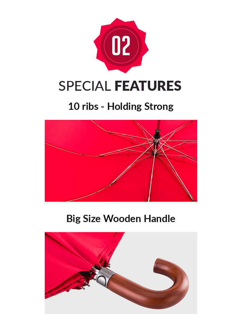 Big Size Auto Open 2 opvouwbare paraplu Big Size Auto Open 2 Folding Umbrella