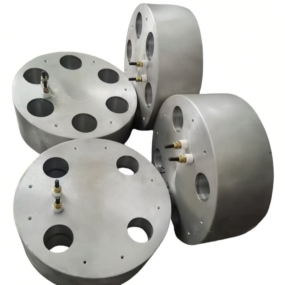 Cast aluminum disc heat conduction module Cast aluminum disc heat conduction module