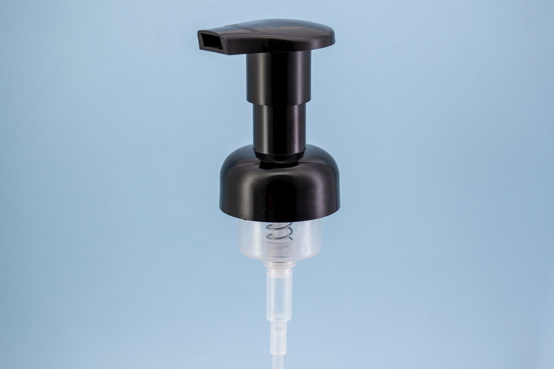 40MM black smooth long-necked foamer pump 40MM black smooth long-necked foamer pump