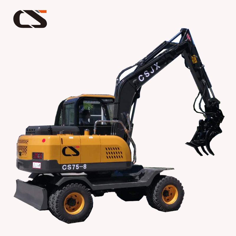 Cs75 wheel excavator