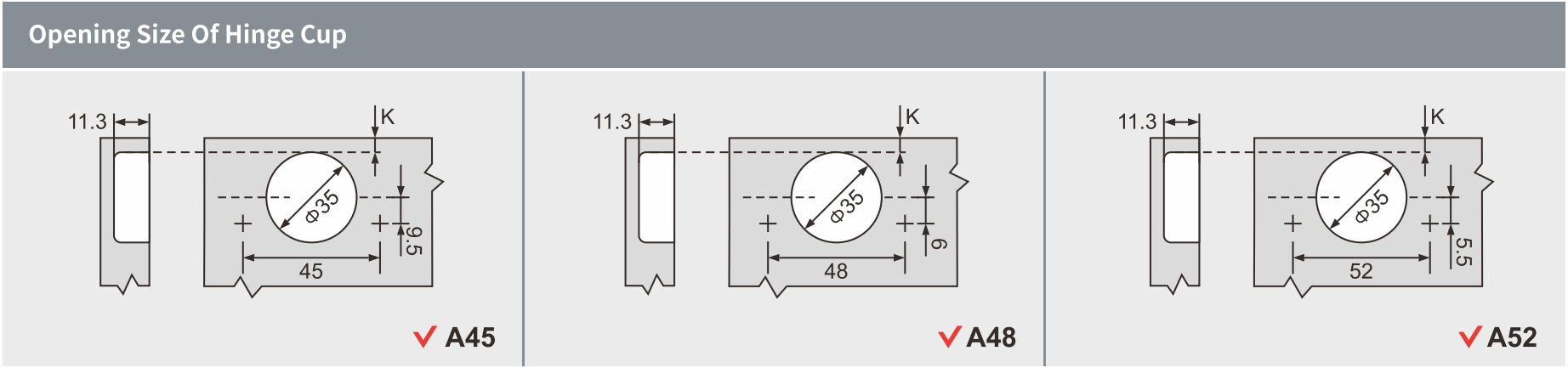 M09-C Optional size M09-C Optional size