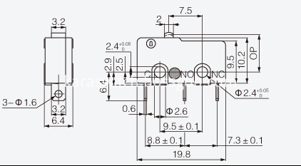 Micro interruptor Micro Switch