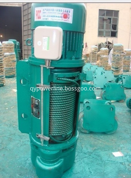 guincho elétrico electric winch hoist