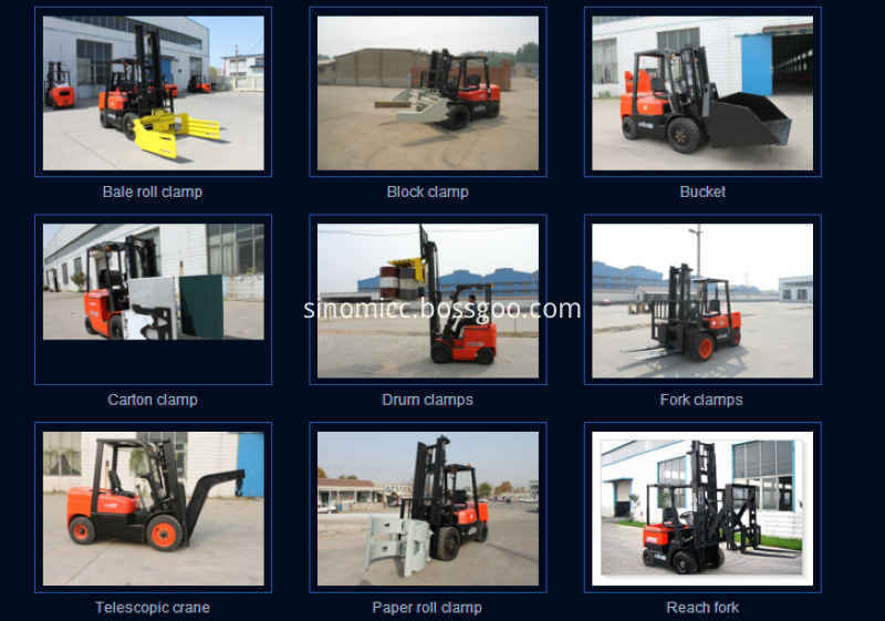 Вилочные погрузчики Forklift Attachments