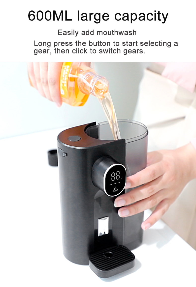 China USB Rechargeable Mouthwash Dispenser China USB Rechargeable Mouthwash Dispenser