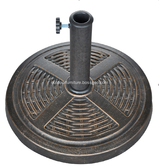 DL-031-10 Garden Noble Round Resin Umbrella Base DL-031-10 Garden Noble Round Resin Umbrella Base