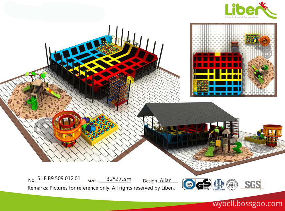 Trampoline Basketball Court Trampoline Basketball Court