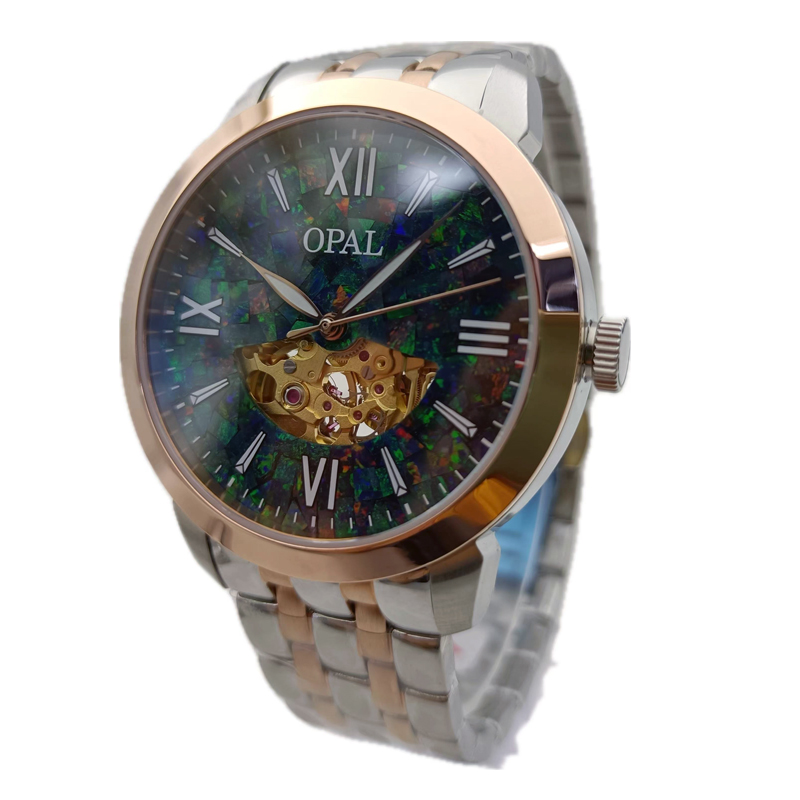 Custom opal man's watch Custom opal man's watch