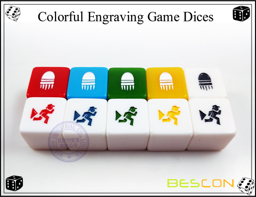Coloridos cubos de grabado-2 Colorful Engraving Cubes-2