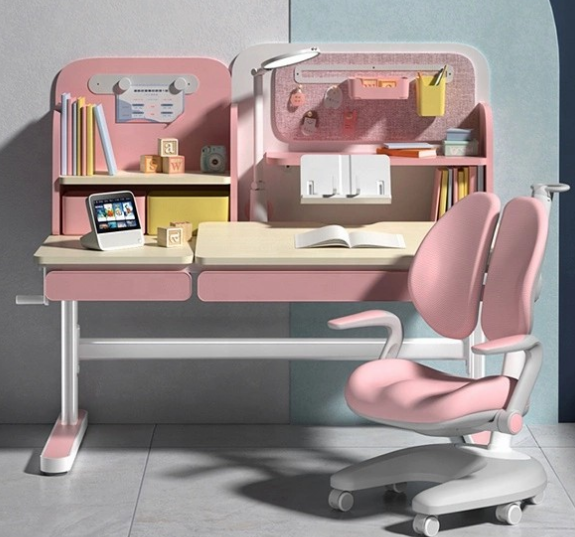 Double Desk with storage
