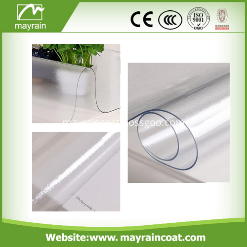 Ropa de mesa clara de PVC PVC Clear Table Clothes