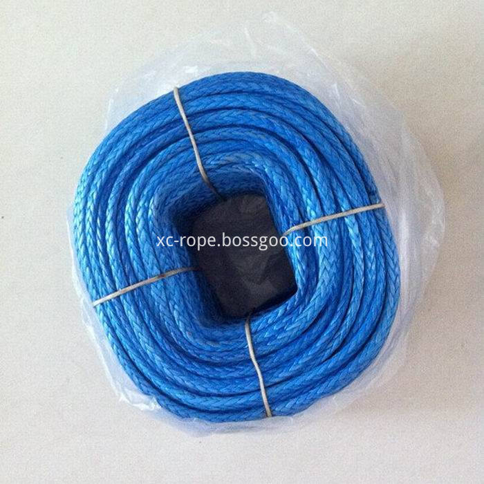 Dyneema Braided Rope Blue Dyneema Braided Rope Blue