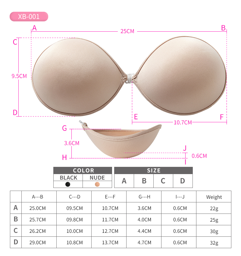 soutien-gorge sans bretelles strapless bra