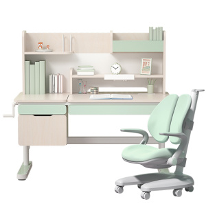Children's writing desk and chair child for home