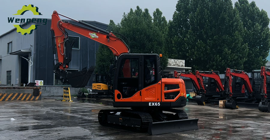 6.5 ton medium crawler hydraulic excavator photo 6.5 ton medium crawler hydraulic excavator photo