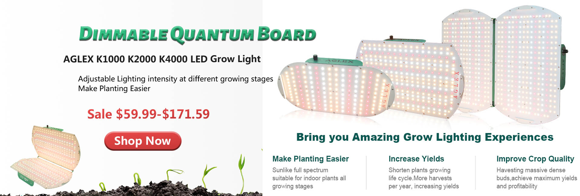 k series led grow light