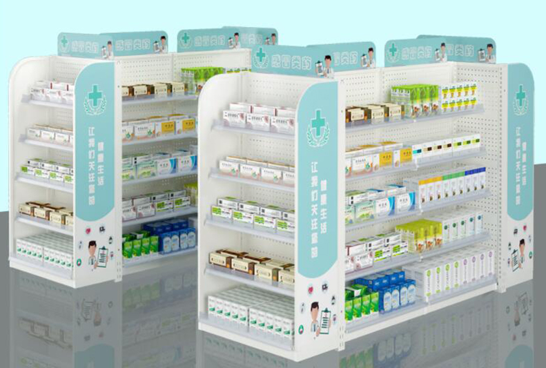 pharmacy shelving