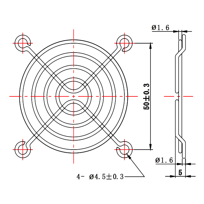 FS-FG-06 For 60mm Fan FS-FG-06 For 60mm Fan