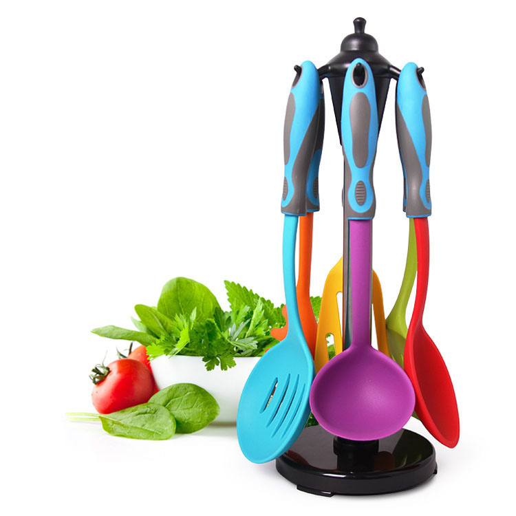 Silicone kitchen tool set