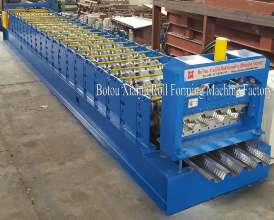 floor deck forming machine