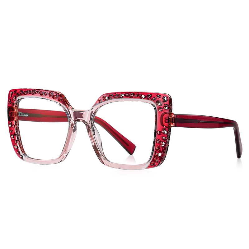 Square Skeletonized TR Optical Frame Square Skeletonized TR Optical Frame