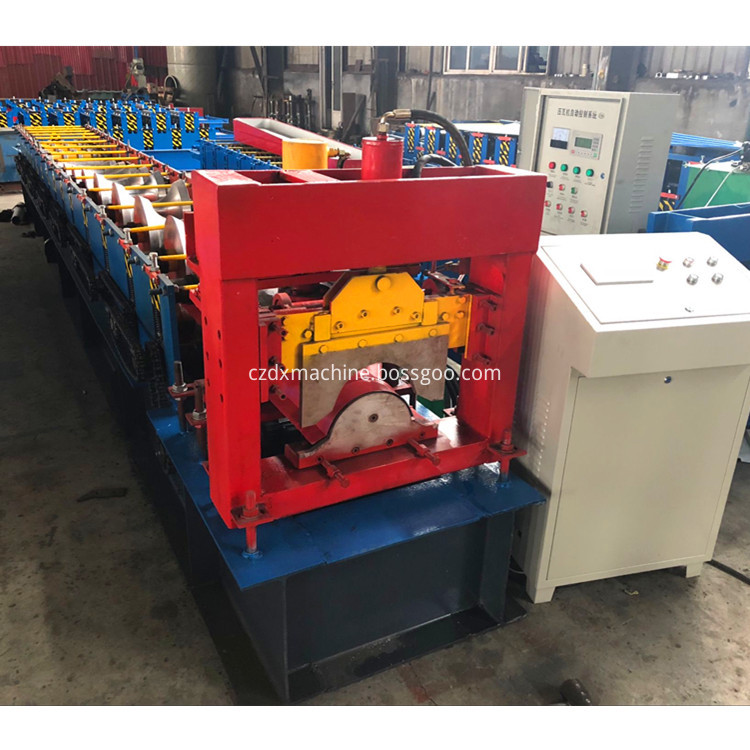 Metal Roof Ridge Cap Roll Forming Machine Metal Roof Ridge Cap Roll Forming Machine