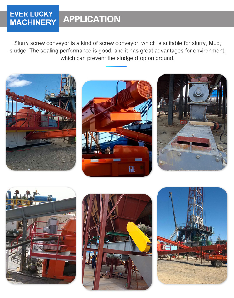 mud screw conveyor