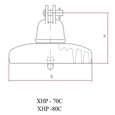 disc insulator XHP-70C,80C