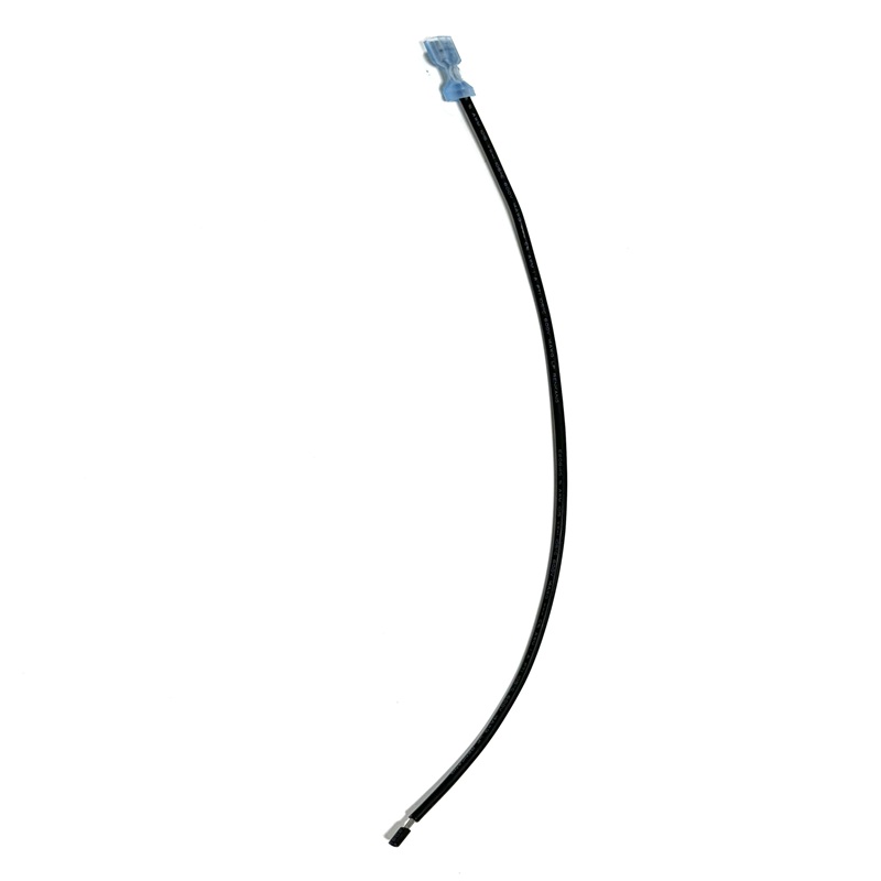 14AWG Black Jumper Wiring Harness with TE Quick Disconnect Terminal, 12 Inch Single-End Cable 14AWG Black Jumper Wiring Harness with TE Quick Disconnect Terminal, 12 Inch Single-End Cable