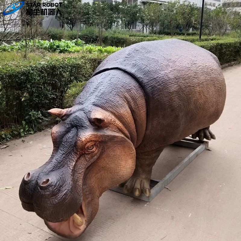aniamtronic hippopotamus1 aniamtronic hippopotamus1