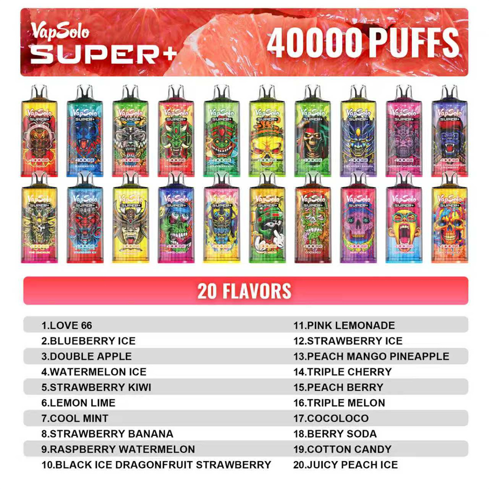 Vapsolo super+ 40k puffs Vapsolo super+ 40k puffs