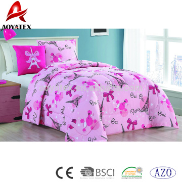 3pc Pigment Print Cheap Price Luxury Bedding Comforter Sets