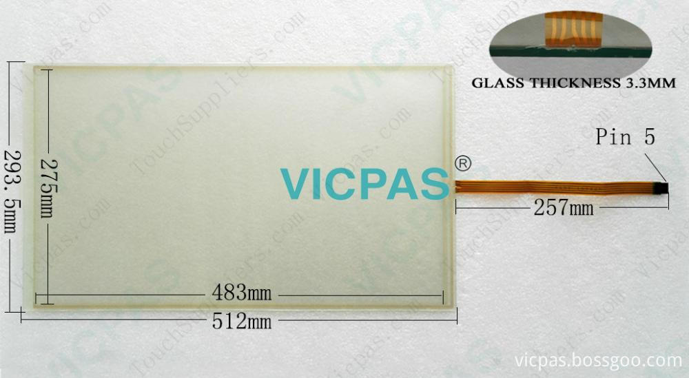 6AG1124-0XC02-4AX0 Touch screen glass for HMI TP2200 6AG1124-0XC02-4AX0 Touch panel