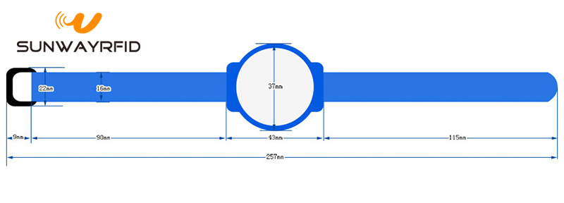 rfid nylon armband rfid nylon Bracelet
