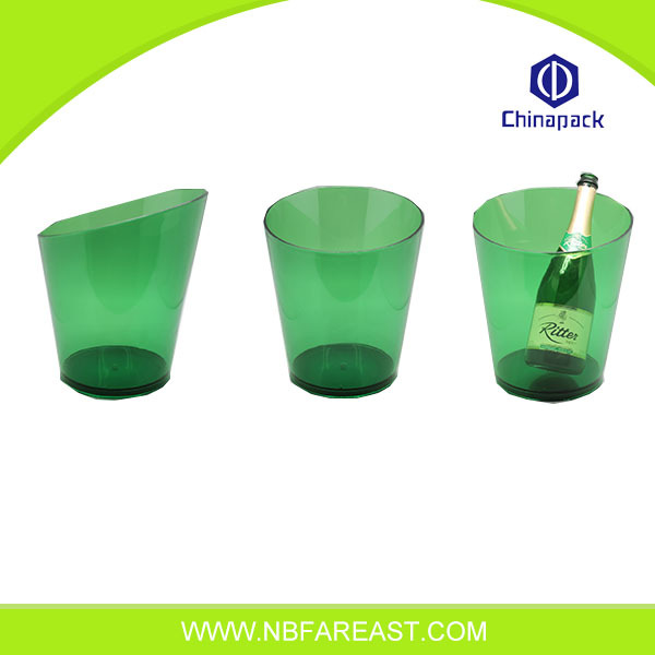 Promoção balde de champanhe transparente personalizado Promotion custom transparent champagne bucket