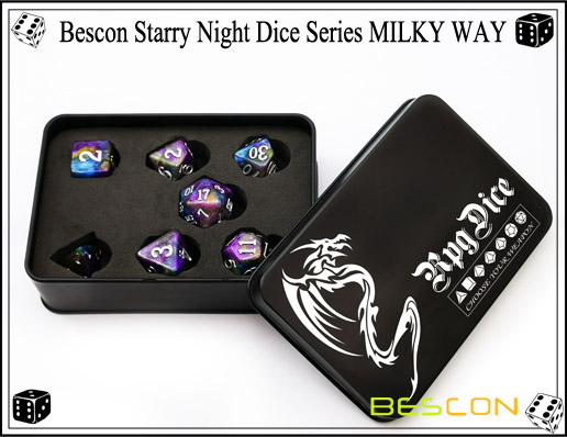 Starry Night Dice-12 Starry Night Dice-12