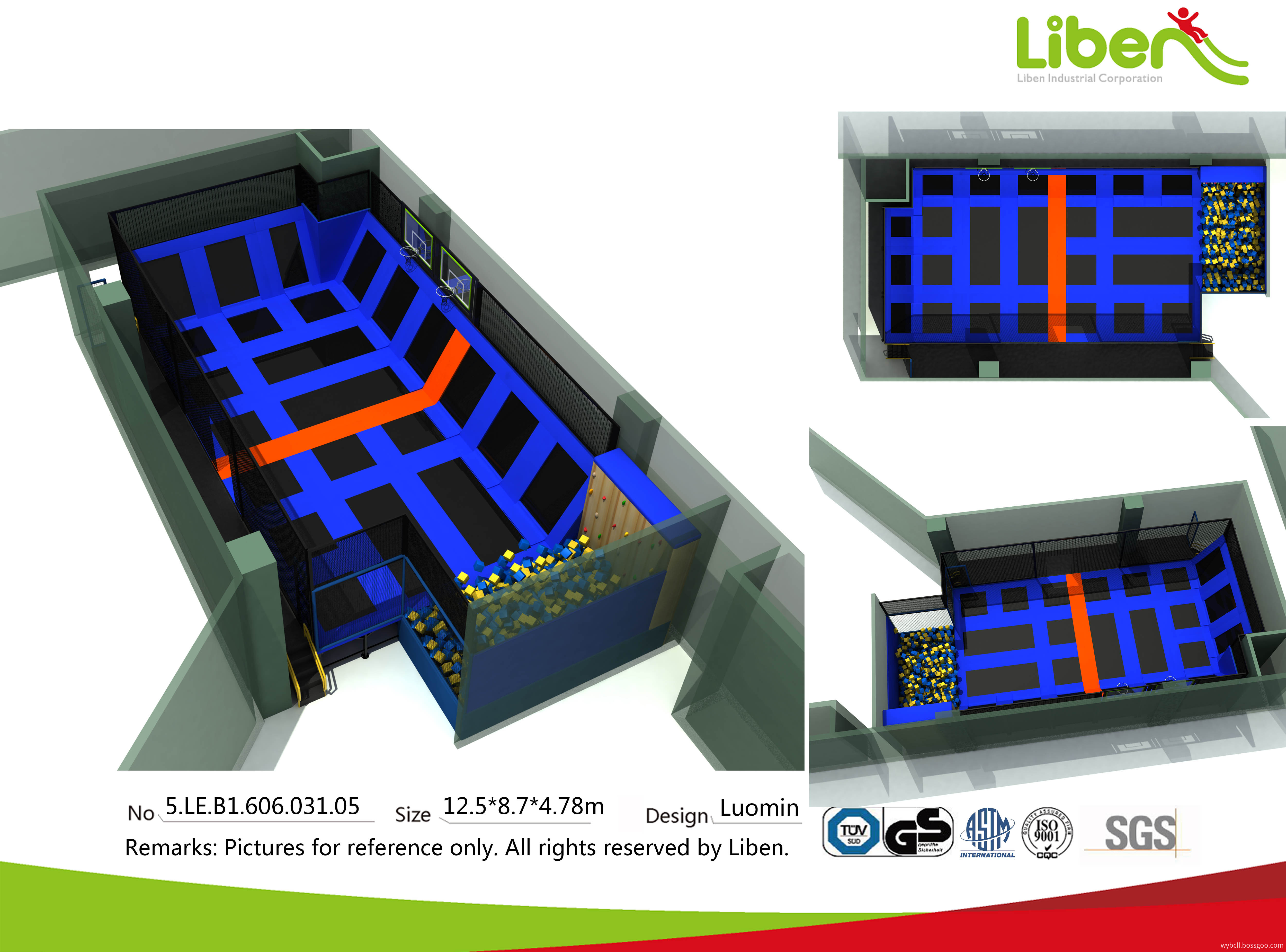 Trampoline Park baskteball Trampoline Park baskteball