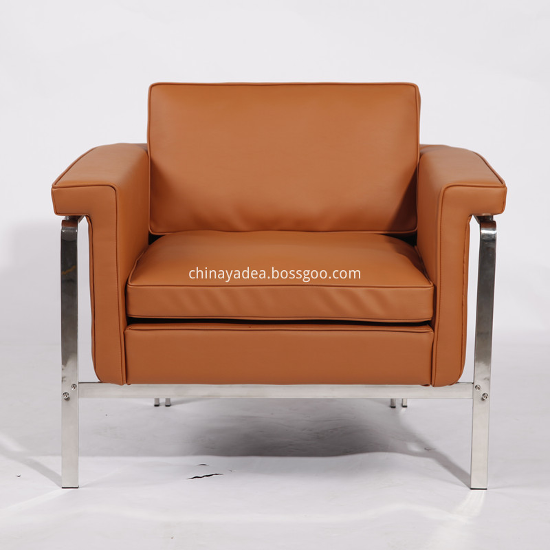 Sofá simple de cuero Leather Single Sofa