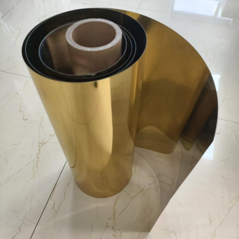 Golden PVC Rigid Film-002 Golden PVC Rigid Film-002