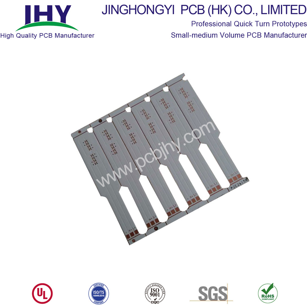 PWB do metal do PWB da base de cobre do branco 2.4oz de 2oz 2oz White 2.4mm Copper Base PCB Metal PCB