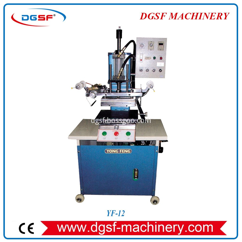Hydraulic Hot Gold Foil Stamping Machine Hydraulic Hot Gold Foil Stamping Machine