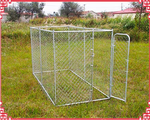 체인 링크 개 개집 Chain link dog kennel