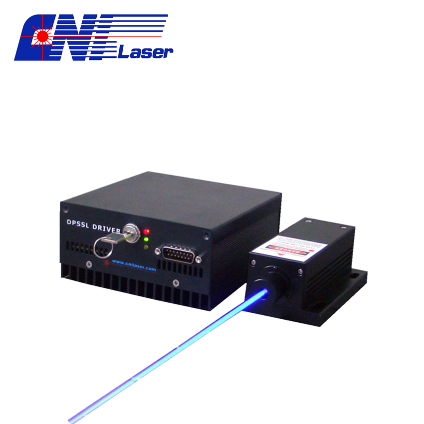 low noise blue laser