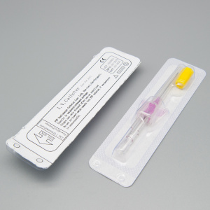 iv catheter with wing