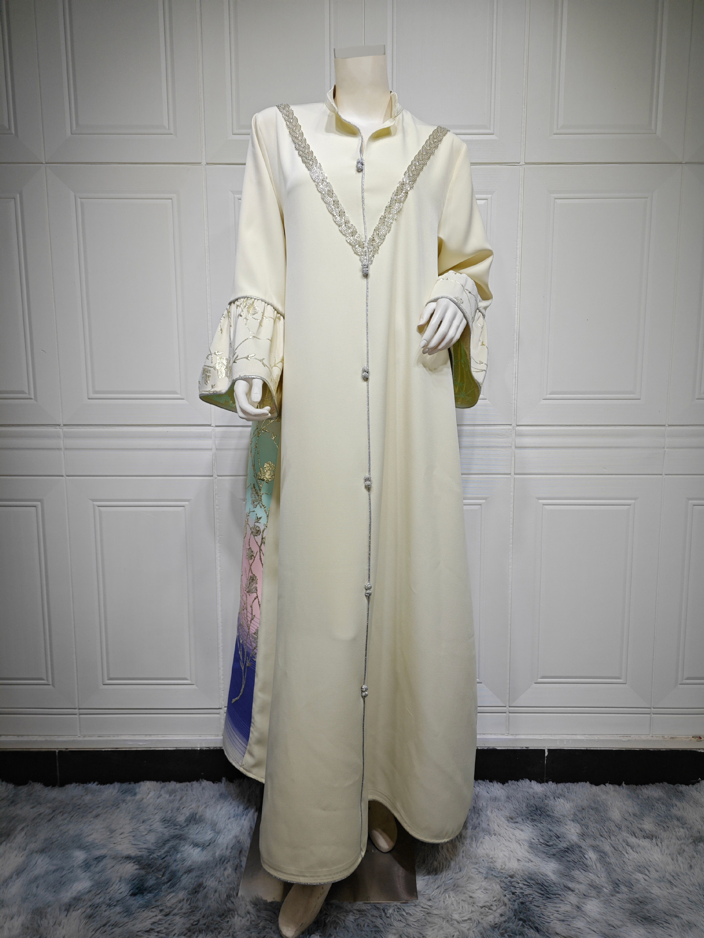 Modest Muslim Abaya Dress AB393 (9) Modest Muslim Abaya Dress AB393 (9)
