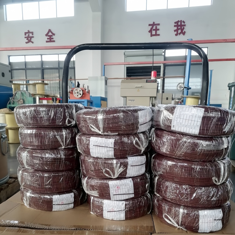 silicone rubber braid wire 0.5mm² BROWN silicone rubber braid wire 0.5mm² BROWN