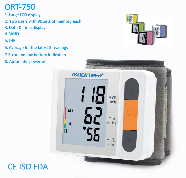 ORT750- 혈압 모니터 ORT750-blood-pressure-monitor
