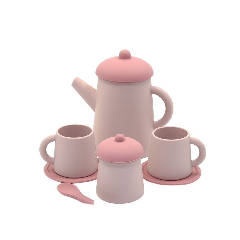 silicone tea set toys MFZ-G007 silicone tea set toys MFZ-G007